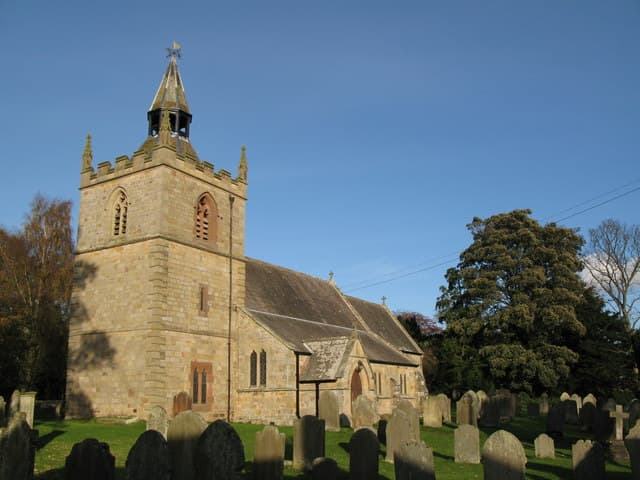 Church of St Giles in Hexham, Northumberland