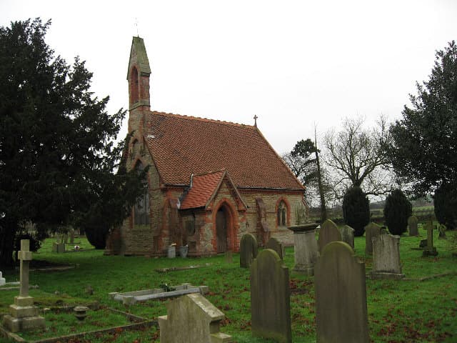 Cemetery Chapel In South Cave Cemetery in Brough, East Riding of Yorkshire