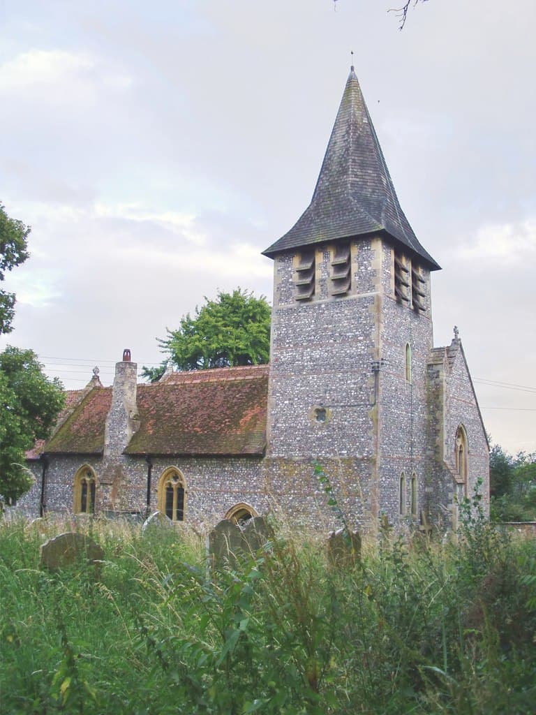 Church of St Mary in Longstock, Hampshire