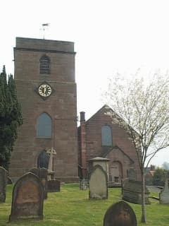 Church of St Oswald in Hinstock, Shropshire