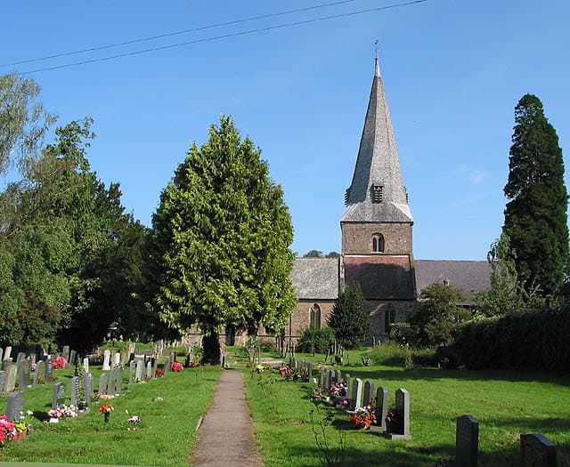 Church of St Mary in Fownhope, Herefordshire