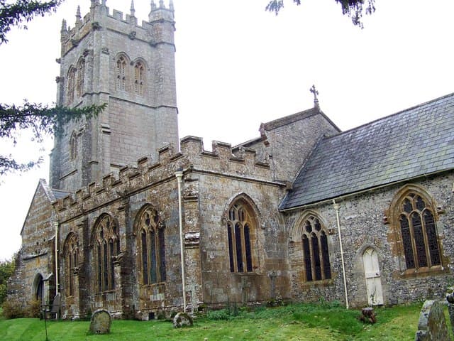 All Saints Church in Piddletrenthide, Dorset