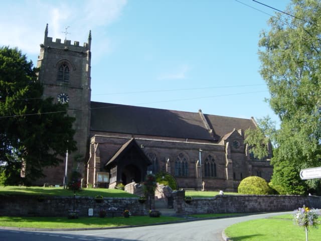 Church of St Swithun in Cheswardine, Shropshire