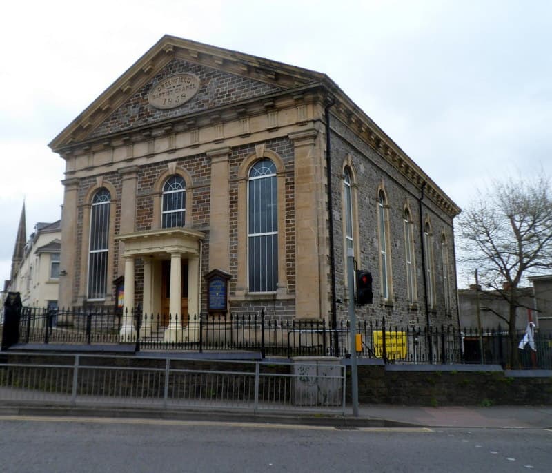Greenfield Baptist Chapel in Llanelli, Carmarthenshire