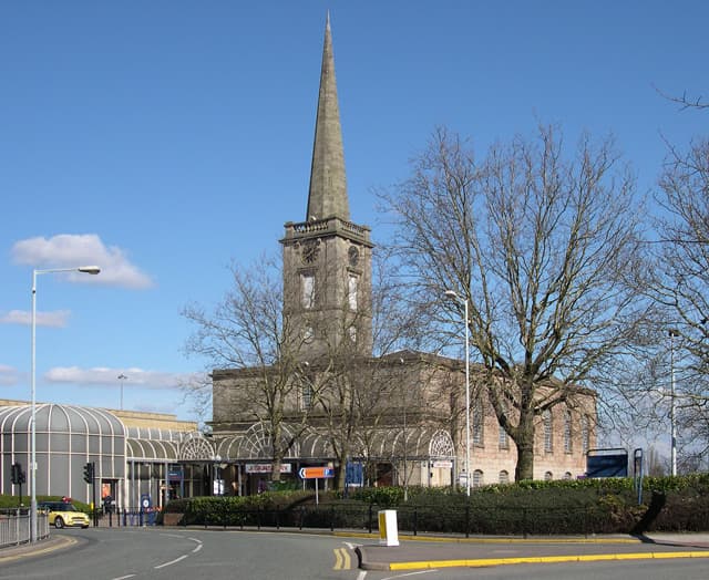 St George's Church in Wolverhampton, West Midlands