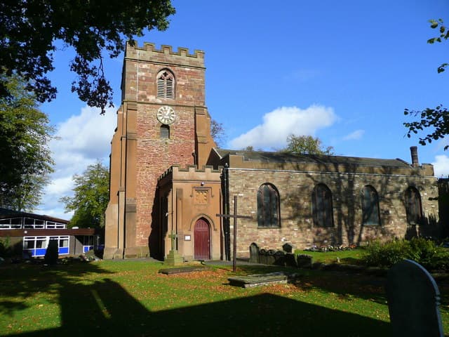 Church of St Mary in Dudley, West Midlands