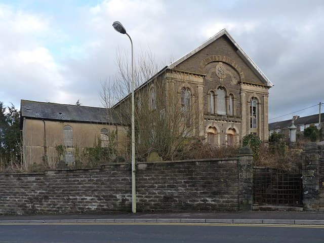 Tabor Welsh Congregational Chapel in Ystrad Mynach, Caerphilly