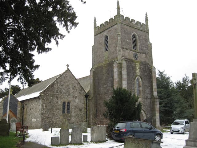 St Silin's Church in Llansilin, Powys