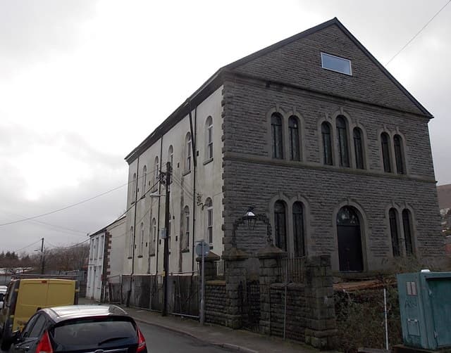 Nazareth English Baptist Chapel in Mountain Ash, Rhondda Cynon Taf