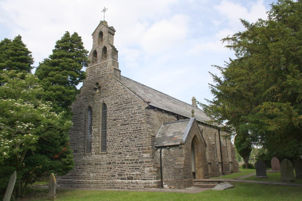 Church of St John the Baptist in Garsdale, Cumbria