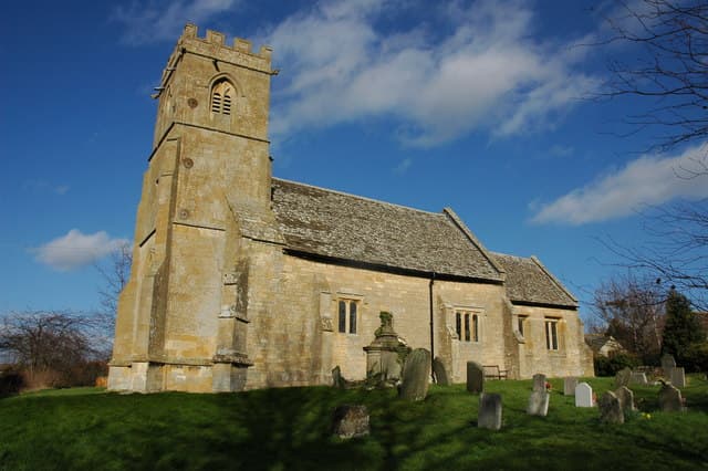 Church of St Nicholas in Teddington, Worcestershire