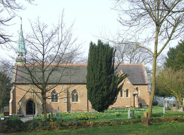 The Church of Holy Innocents in Alveley, Shropshire