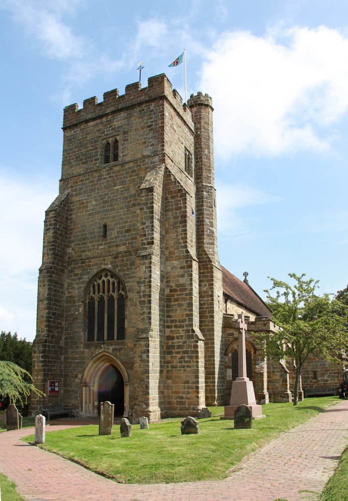The Parish Church of St Mary, Battle in Battle, East Sussex