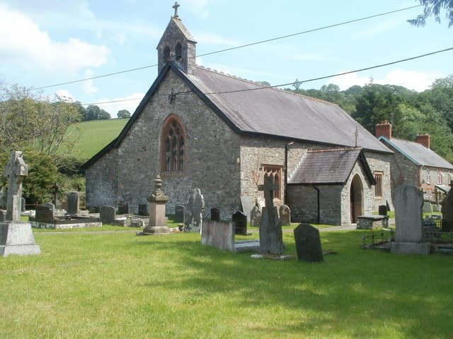 Church of Saint Cwrdaf in Llanwrda, Carmarthenshire
