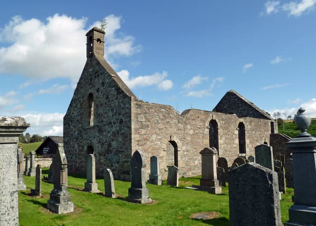 Old Parish Church of St. Deavanach, Methlick in Pitmedden, Aberdeenshire
