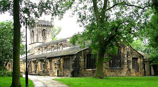 Church of All Saints in Batley, West Yorkshire