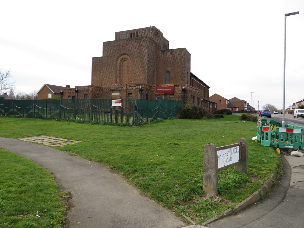 St Martin of Tours Parish Church in Middlesbrough, North Yorkshire