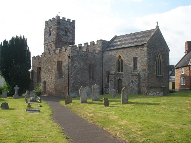 The Parish Church of St Mary in Exeter, Devon