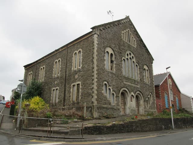 Calfaria Baptist Church in Llanelli, Carmarthenshire