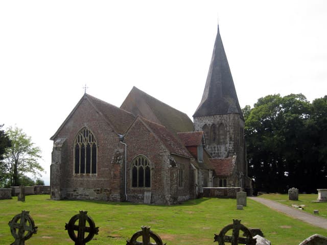 The Parish Church of All Saints, Herstmonceux in Herstmonceux, East Sussex