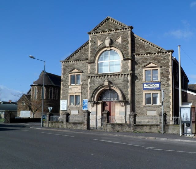 Bethlehem Calvinisic Methodist Chapel in Aberavon, Neath Port Talbot