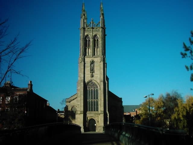 Saint Mary's Church in Derby, Derbyshire