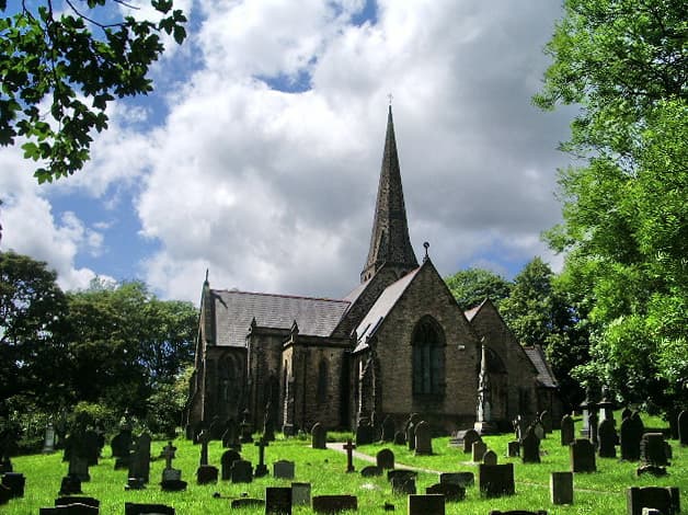 Christ Church, Friezland in Oldham, Greater Manchester