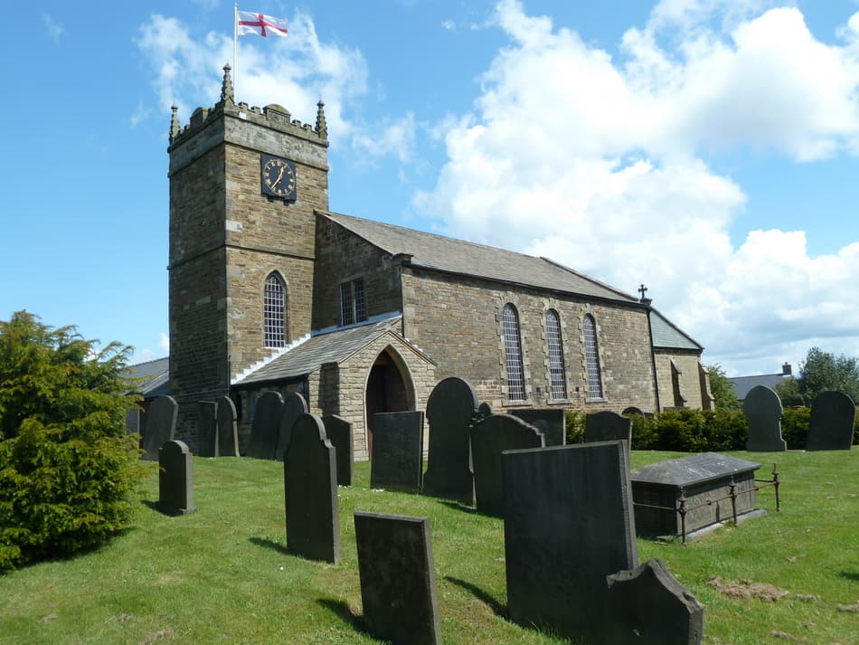 St Swithin’s Church, Holmesfield in Sheffield, South Yorkshire