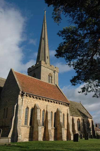 Church of St Giles in Tewkesbury, Worcestershire