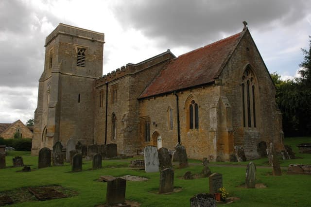 St Thomas a Becket Church in Sutton-under-Brailes, Warwickshire