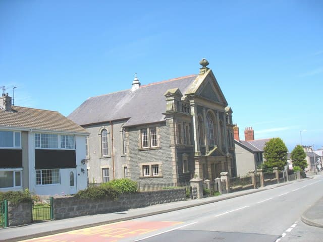 Ebeneser Chapel in Holyhead, Gwynedd
