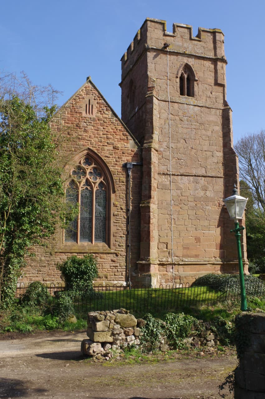 Church of Saint John the Baptist in Marton, Warwickshire