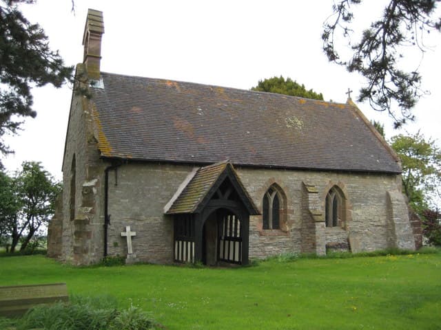 Church of St James, Bredicot in Worcester, Worcestershire