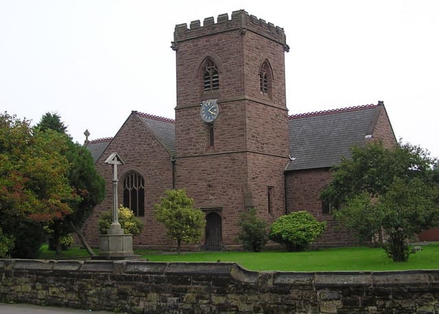 Christ Church Wharton in Winsford, Cheshire