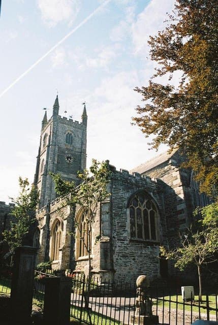 Fowey Church (St Fimbarrus) in Fowey, Cornwall