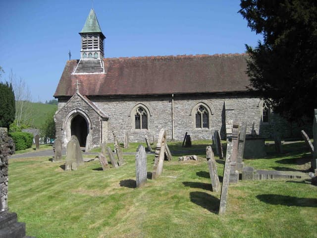 Church of St Padarn in Llanbadarn Fynydd, Powys