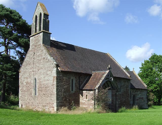 Aston Eyre Parish Church in Aston Eyre, Shropshire