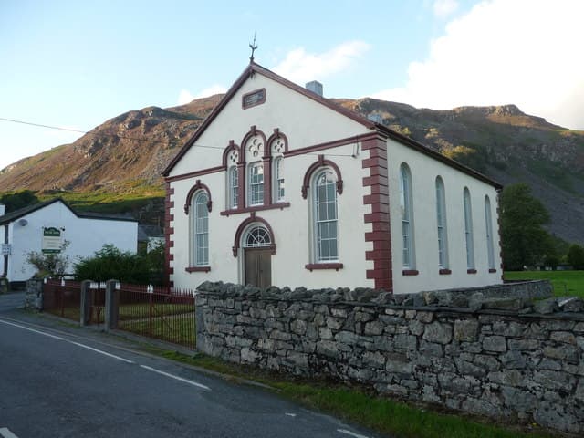 Carmel Methodist Chapel in Oswestry, Powys