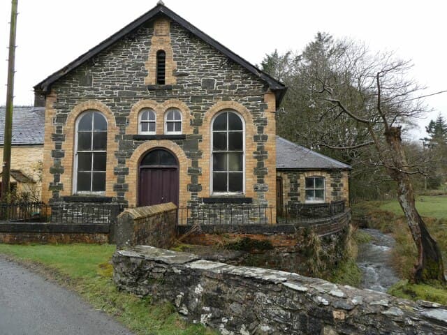 Rhiwlas Chapel in Wrexham County Borough, Denbighshire