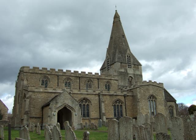 Church of All Saints and St James in Peterborough, Northamptonshire
