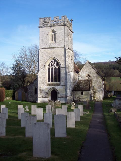 Church of St George in Fovant, Wiltshire