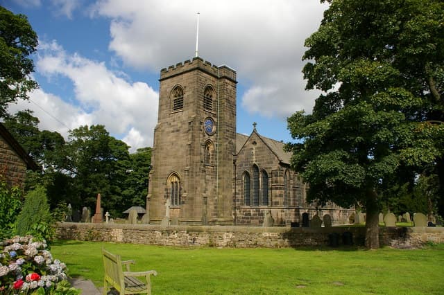 Holy Trinity Church, Hoghton in Preston, Lancashire