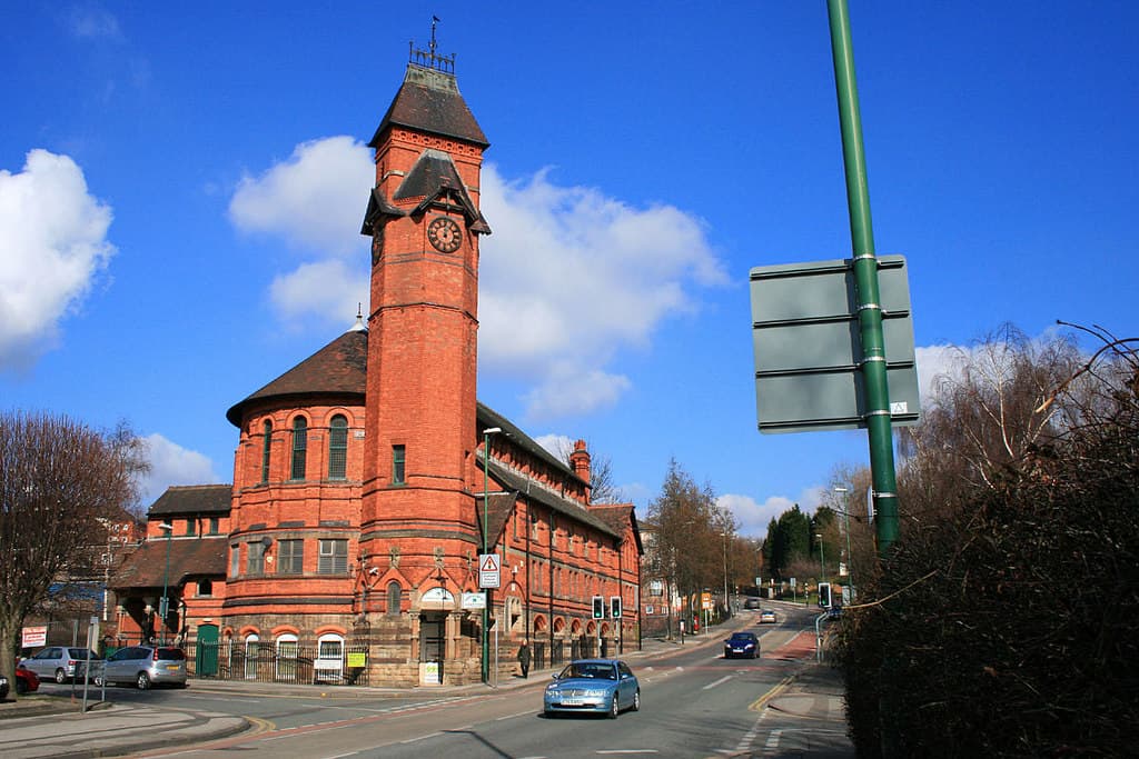 Woodborough Road Baptist Church in Nottingham, Nottinghamshire