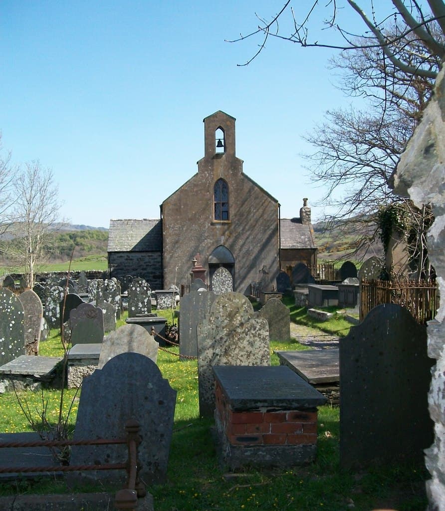 St Cynhaearn's Church in Ynyscynhaearn, Gwynedd