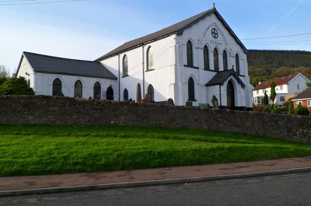 Saron Welsh Independent Chapel in Maesteg, Bridgend