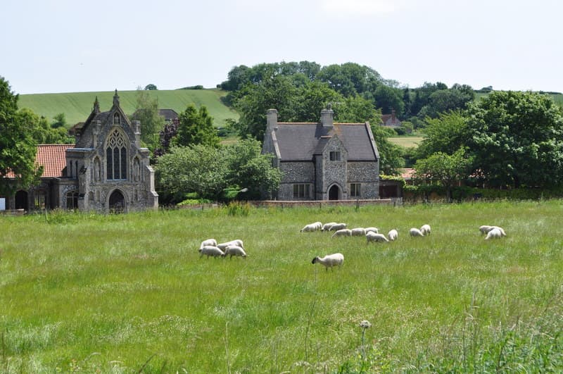 The Roman Catholic National Shrine of Our Lady in Walsingham, Norfolk