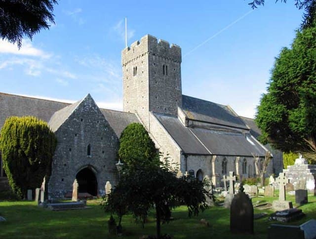 St Illtyd's Church in St Athan, Vale of Glamorgan