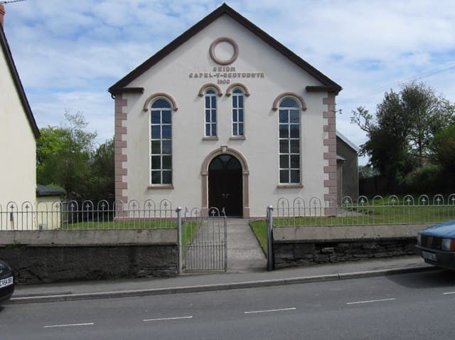 Seion Welsh Baptist Church in Boncath, Pembrokeshire