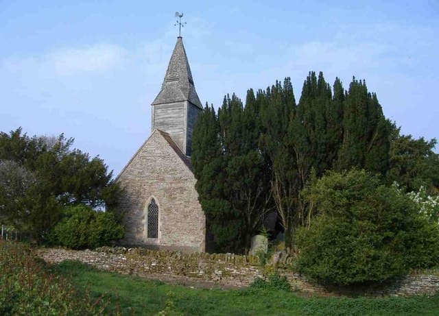 Church of All Saints in Hanley, Worcestershire