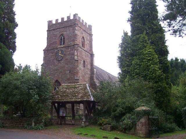 Church of St John the Baptist in Whitbourne, Worcestershire